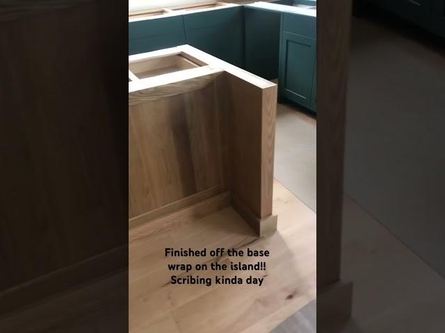 White Oak Island #details #cabinetry #kitchencabinetry #diy #whiteoak #kitchen  #interiordesign