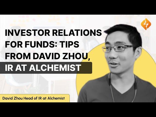 How I Raised It with David Zhou of Alchemist Accelerator