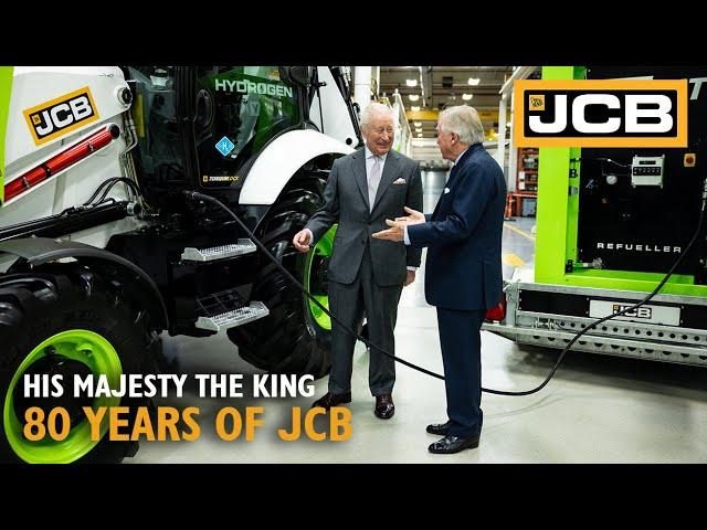 His Majesty The King visits JCB in 80th Year