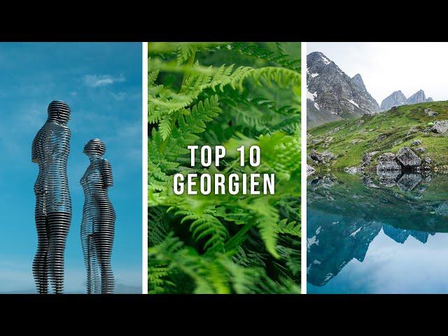 Top 10 most beautiful places in Georgia - tips for travel and vacation