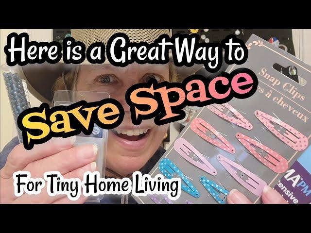 Get 5 TIMES more STORAGE with this SPACE SAVING Tip!  Please & Share, Thanks  #tiny homes #vanlife