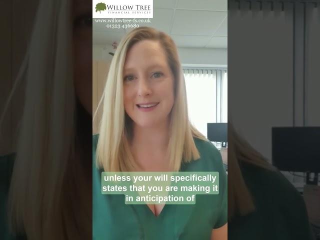 What happens to a will if you marry or divorce? Financial separation Willow Tree Financial Services