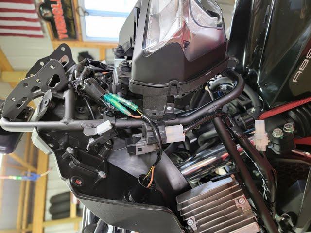 2022 KLR 650 Accessory Power Locations (and relay)