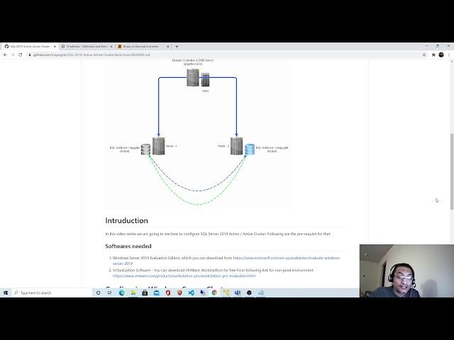 SQL Server 2019 Cluster - 1 : Installation of Win Server 2019