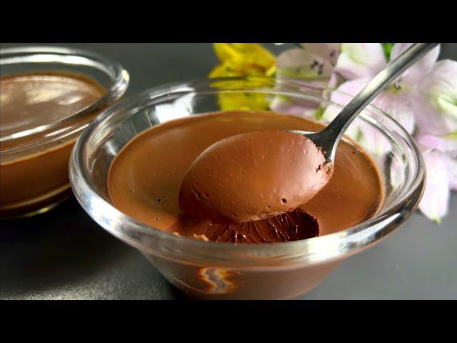 3 chocolate desserts in one minute! Everyone is looking for this recipe! no baking!