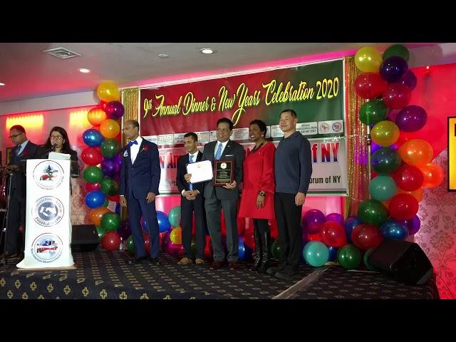 Albert Baldeo receives Congressional & Community Leadership Award