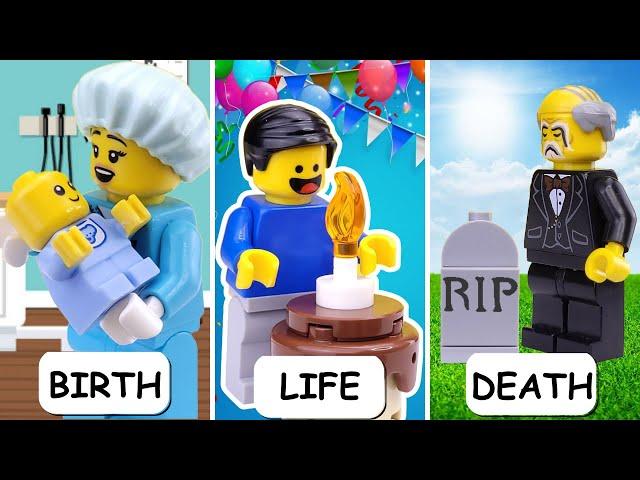 I Built A Lego Minifigure's Entire Life Story...