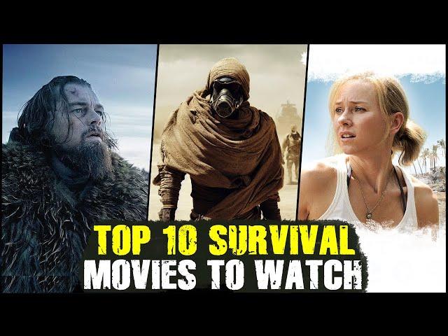 Top 10 Highest Rated IMDb Survival Movies | Best Survival Movies