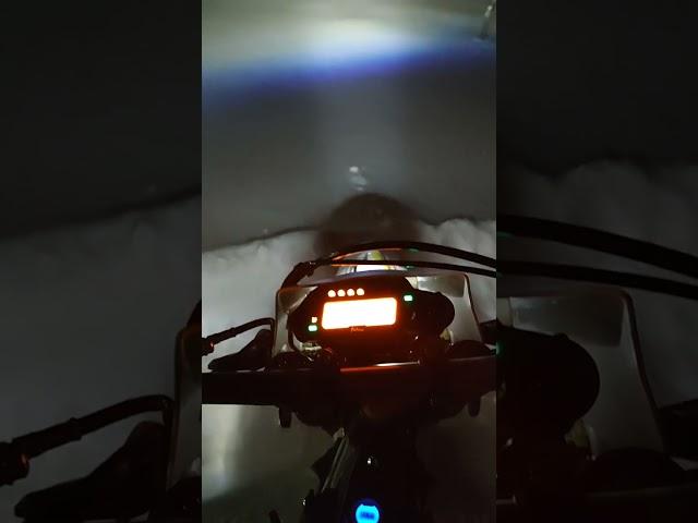 Stock LED headlights on Ultra Bee Sur Ron