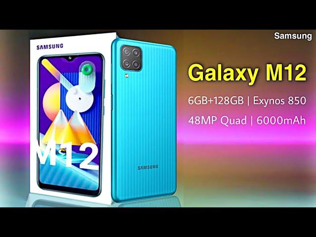 Samsung Galaxy M12 Officially Launch, Price, Review, Features, Camera, Full Specification in Hindi 