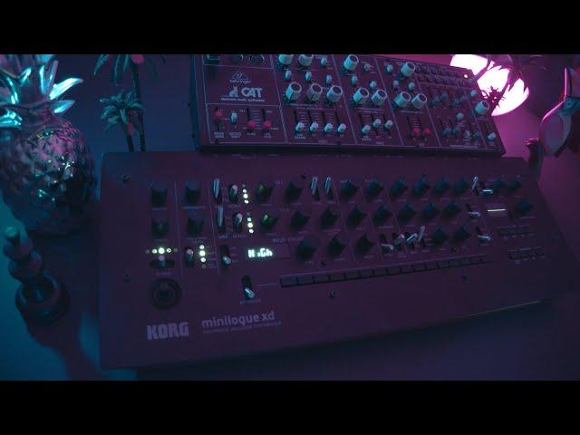 Behringer Cat & Korg Minilogue XD - Melodic House Performance