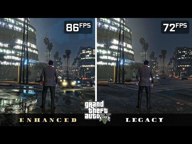 GTA V Enhanced vs. Legacy (Old)