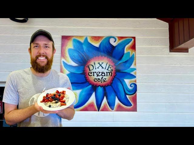 Homemade Breakfast at Dixie Cream Cafe In Windermere, FL | Our 1,000th Video | Restaurant Review