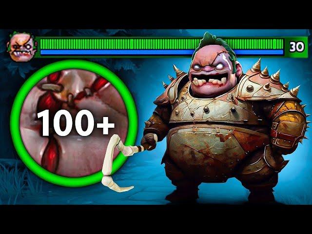 13000 HP Pudge +600 Strength 67 Kills Raid Boss | Dota 2 Gameplay