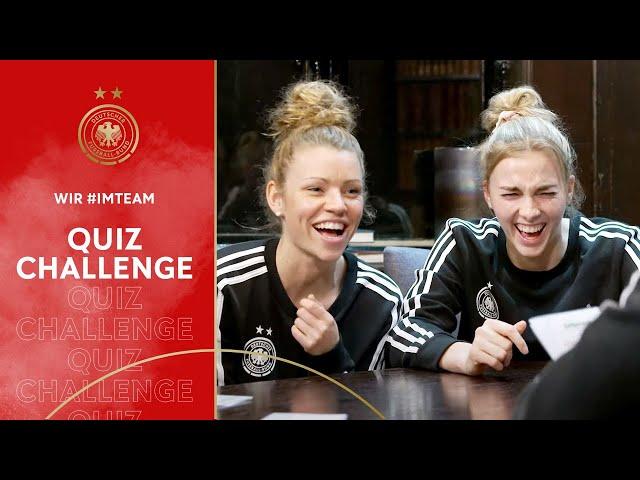 LACHEN Garantiert: 'Fahrstuhl-Girls' = Fahrstuhlmannschaft?? | WIR #IMTEAM Quiz-Spezial