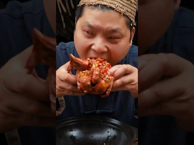 Eat a whole roast chicken | TikTok Video|Eating Spicy Food and Funny Pranks| Funny Mukbang