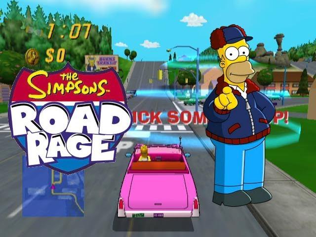 Simpsons: Road Rage - Homer (Mr. Plow)