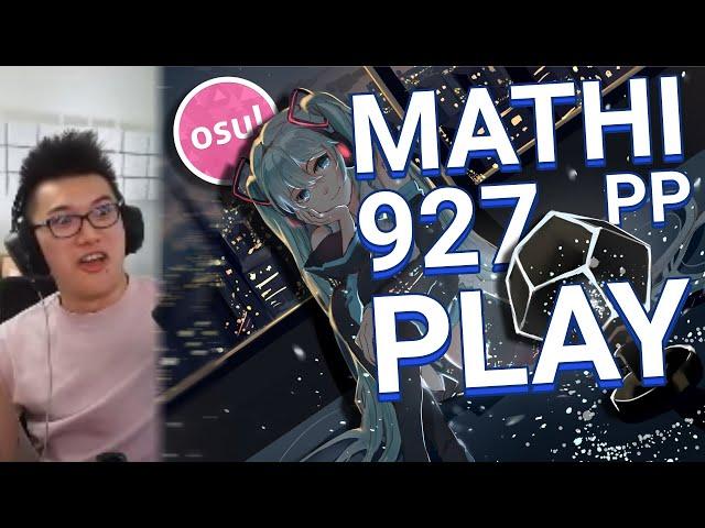 BTMC REACTS TO MATHI'S 1ST 900PP PLAY