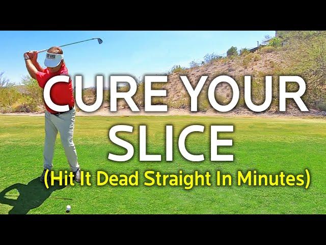 Cure A Golf Slice In Minutes (Hit It Dead Straight)