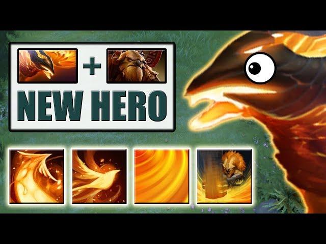 New Stunning Combo in Ability Draft [Phoenix + Earthshaker = New 7.07 Hero] Dota 2