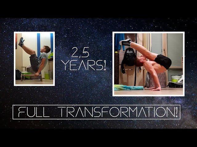 Incredible 2,5 Years V-Sit and Manna Transformation!