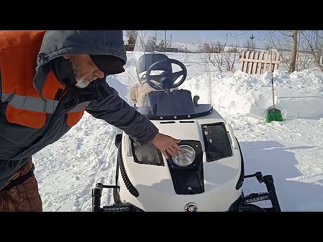 Модернизация снегохода Буран 2т