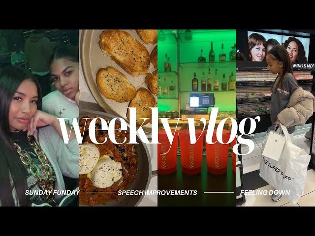 weekly vlog| sunday funday fun, feeling REALLY down, rap session lol, toddlers first words, etc!