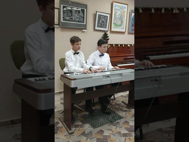 Алексей Тылькович и Павел Гавриленко. Тельмовская ДШИ 2019 г.