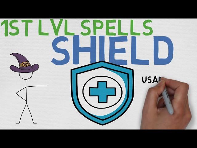 1st Level Spell #63: Shield (5E)