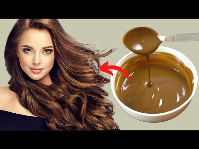 Dye hair in a shiny brown color NATURALLY  from the first use, super effective!!!