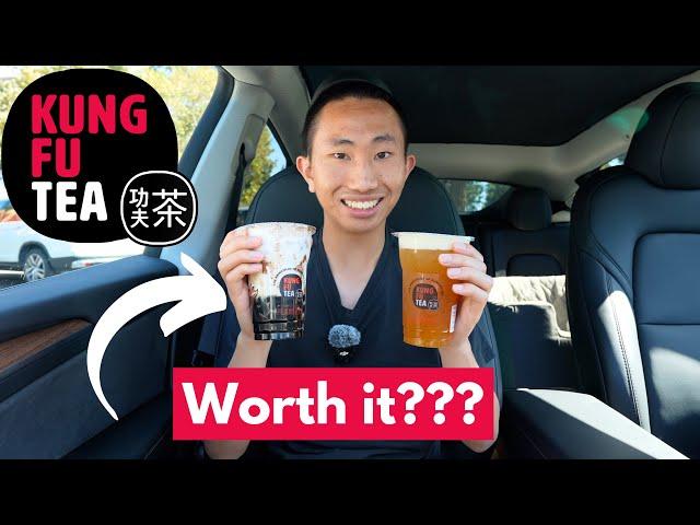 Trying Kung Fu Tea For The First Time | My Honest Review!