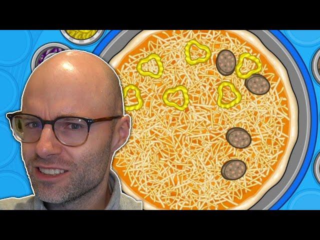 He has no eye for symmetry man (Papa's Pizzeria: Deluxe)