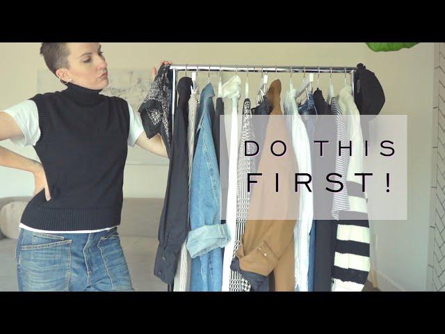 If I Were Starting My Capsule Wardrobe for the First Time...