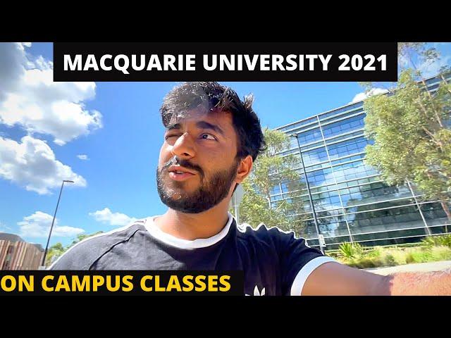 MY FIRST DAY AT MACQUARIE UNIVERSITY 2021