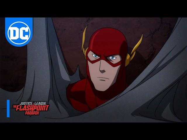 Justice League: The Flashpoint Paradox - The Flash is Captured | Super Scenes | DC