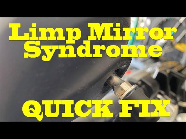Fix Limp Mirror Syndrome on your Indian Scout Bobber | QUICK TIP