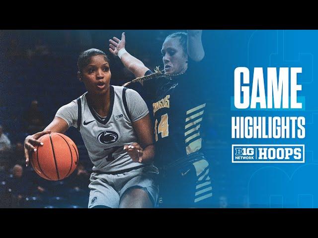 Canisius at Penn State | Highlights | Big Ten Women's Basketball | 11/07/2024