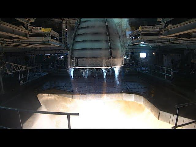 NASA Conducts First RS-25 Rocket Engine Test of 2018