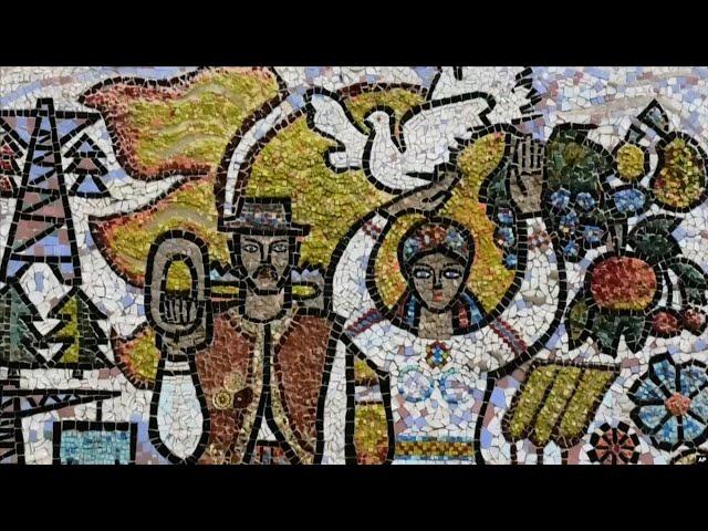 Artists Fight To Save Ukraine's Soviet-Era Mosaics From Demolition, Neglect