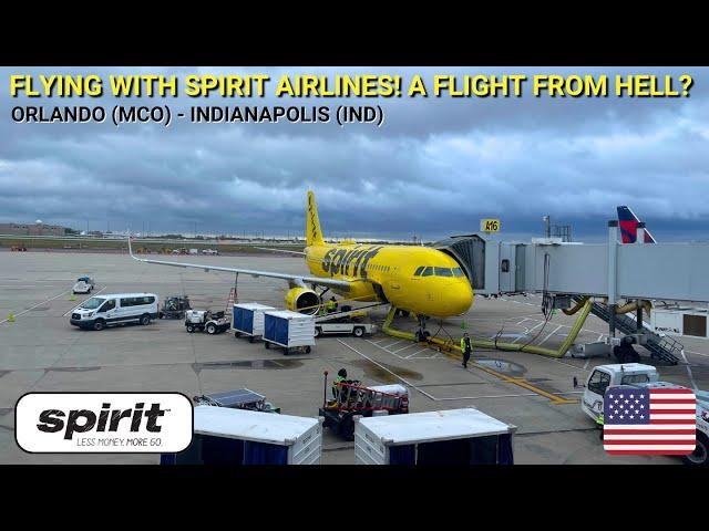 REVIEW | Spirit Airlines | Orlando (MCO) - Indianapolis (IND) | Airbus A320-200 | Economy