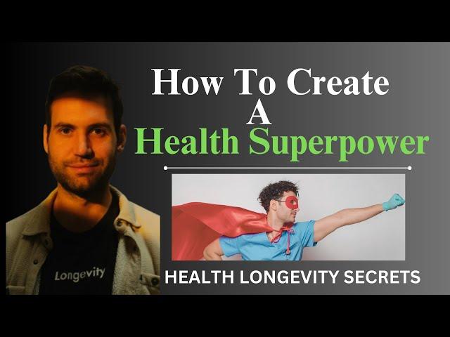 Boost Your Health Power | How to Create a Health Superpower | Health Optimization | Jacob Peters