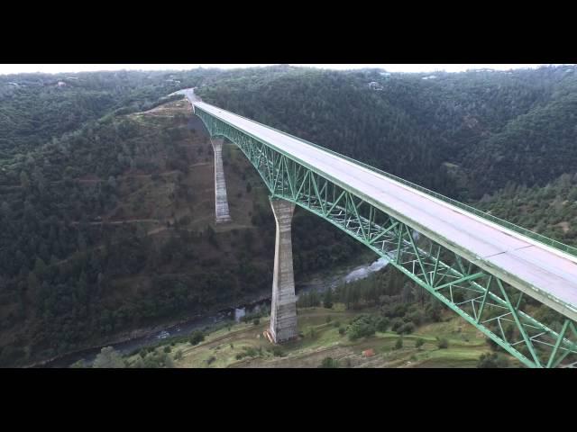 Phantom 3 Professional - Foresthill Bridge