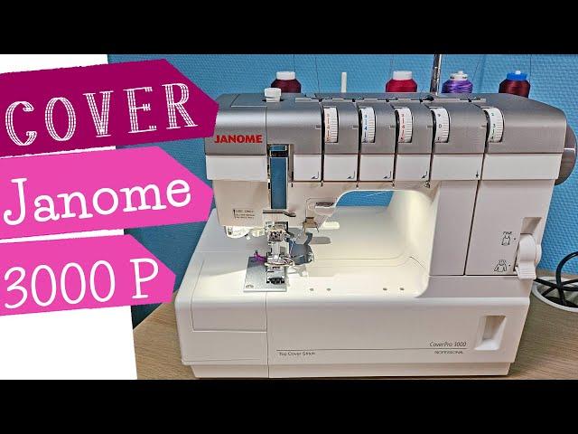 Janome CoverPro 3000 Professional | 3000P Top Coverstitch | Vorstellung Test Review | mommymade
