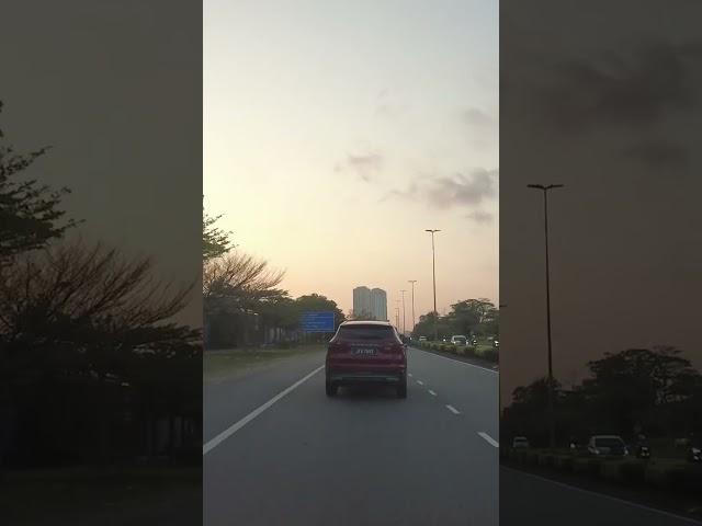 Driving in Permas Jaya #shorts #sunrise #asmrvirtualtour #drivingtour #johorbahru #yrgojalan