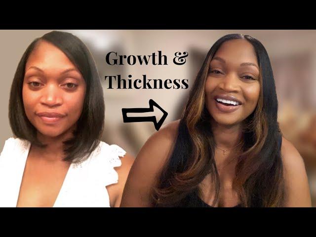 MY TOP 10 Relaxed Hair Tips to GROW and THICKEN your hair | Healthy Hair Journey