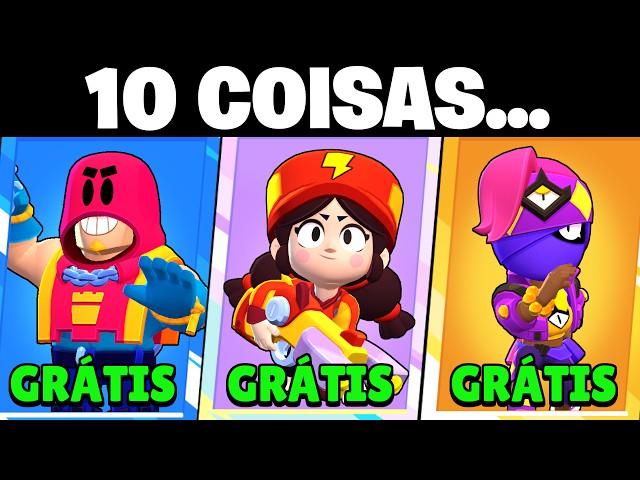 10 Coisas que a Supercell deu DE GRAÇA no Brawl Stars!