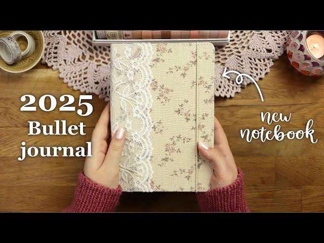 2025 Bullet Journal Setup Starting A New Journal | Plan With Me