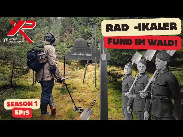 RAD-ikaler Fund im Wald XP DEUS 1 XP DEUS 2