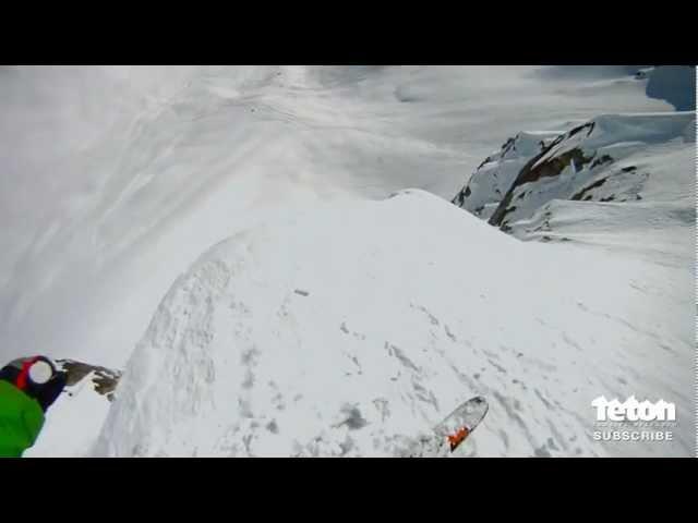 Skier loses control and falls over 40-foot cliff