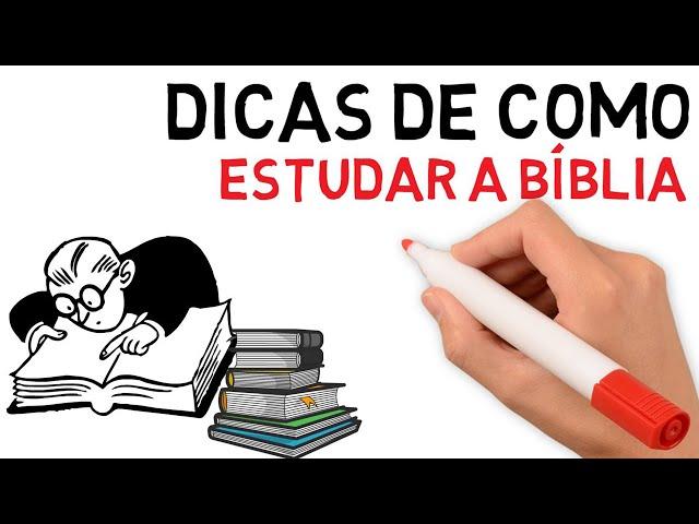 13 dicas de Como ESTUDAR a BÍBLIA | #55